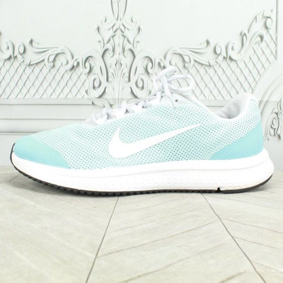 Nike Shoes - Nike Run All Day Blue White Mesh Running Training Athletic Shoes US 11